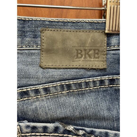 Buckle Men's Straight Jeans - Blue - Picture 7 of 13